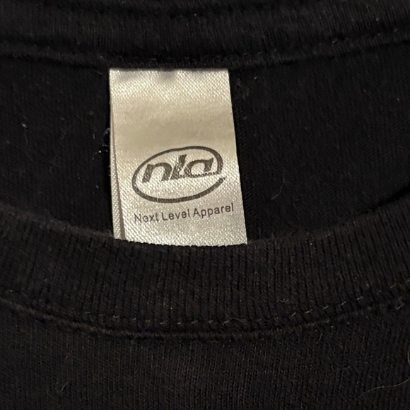 Next Level Apparel Black Tee - Picture 2 of 4